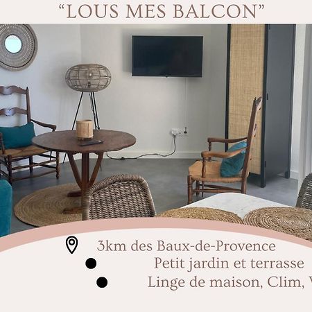 "Lou Mes" Les Baux Balcon Apartment Luaran gambar