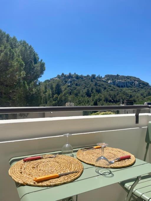 "Lou Mes" Les Baux Balcon Apartment Luaran gambar